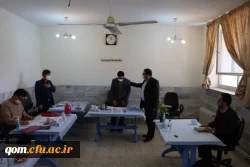 بازدید حسن محمدپور سرپرست مدیریت امور پردیس های استانی از مراحل مصاحبه و گزینش مهارت آموزان ماده28 استان قم 7