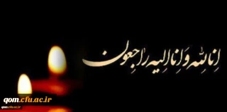 انا لله و انا الیه راجعون

همکار گرامی جناب آقای حسن محمد صادقی