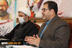 ویژه برنامه محفل انس با قرآن مجید و بزرگداشت مقام معلم و دهه سرآمدی آموزش دانشگاه فرهنگیان استان قم 3