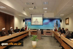 بازدید حسن محمدپور سرپرست مدیریت امور پردیس های استان قم از پژوهشگاه حوزه و دانشگاه 4