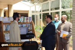 بازدید حسن محمدپور سرپرست مدیریت امور پردیس های استان قم از پژوهشگاه حوزه و دانشگاه 7