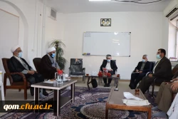 بازدید معاونت آموزشی و تحصیلات تکمیلی دانشگاه فرهنگیان از مدیریت امور پردیس های استان قم 6
