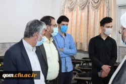 بازدید معاونت آموزشی و تحصیلات تکمیلی دانشگاه فرهنگیان از مدیریت امور پردیس های استان قم 14