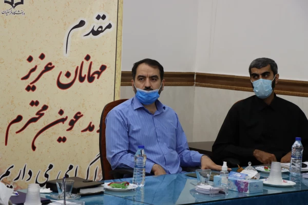 جلسه تودیع و معارفه مسئول بسیج دانشجویی پردیس آیت الله طالقانی(ره) 3