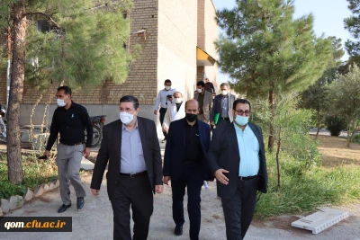 بازدید دکتر حسین خنیفر ریاست دانشگاه فرهنگیان از فرآیند اجرای مصاحبه پذیرفته شدگان چند برابر ظرفیت استان قم