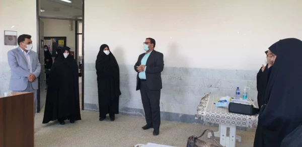 بازدید دکتر علی محمدی معاونت فرهنگی و اجتماعی دانشگاه از مراحل فیلمبرداری و تولید محتوای آموزشی  اربعین مجازی دانشگاه فرهنگیان به میزبانی استان قم 6