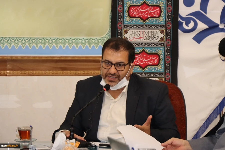 جلسه بررسی مسائل پیش روی پژوهشکده تعلیم وتربیت اسلامی قم 5