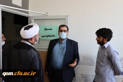 بازدید حمسن محمد پور از پایگاه واکسیناسیون حضرت فاطمه الزهرا(س) مستقر در مرکز شهید مدنی(ره) 4