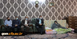 دیدار با خانواده دانشجو معلم شهیدمحمدرضا فلکی 2