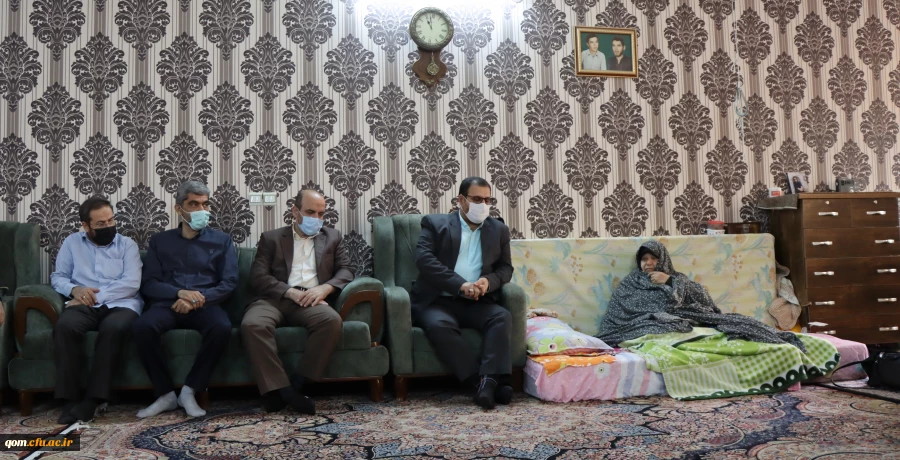 دیدار با خانواده دانشجو معلم شهیدمحمدرضا فلکی 2