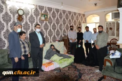 دیدار با خانواده دانشجو معلم شهیدمحمدرضا فلکی 3