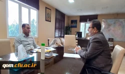جلسه هماهنگی بین راه و شهر سازی و دانشگاه فرهنگیان استان قم 2