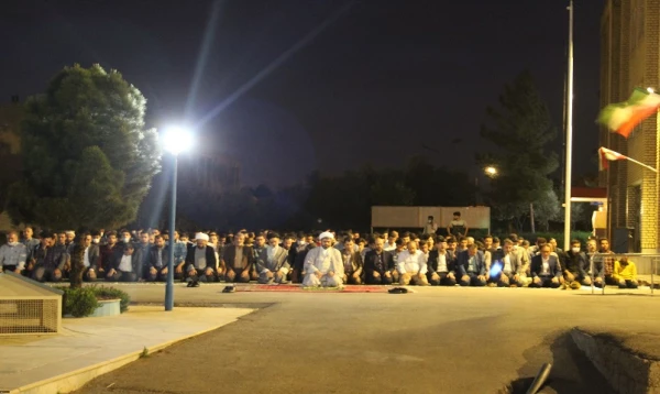 محفل انس با قرآن کریم با حضور آیت الله رمضانی در پردیس آیت الله طالقانی قم 3