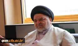 دیدار مسئول نهاد رهبری و معاون فرهنگی دانشگاه فرهنگیان با نماینده آیت الله سیستانی در قم باهدف حمایت از برنامه های اربعین 4