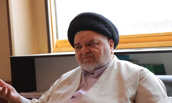 دیدار مسئول نهاد رهبری و معاون فرهنگی دانشگاه فرهنگیان با نماینده آیت الله سیستانی در قم باهدف حمایت از برنامه های اربعین 4