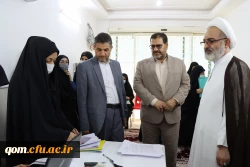 بازدید مدیرکل آموزش پرورش از فرآیند مصاحبه 2