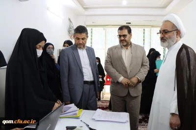 بازدید مدیرکل آموزش پرورش از فرآیند مصاحبه
