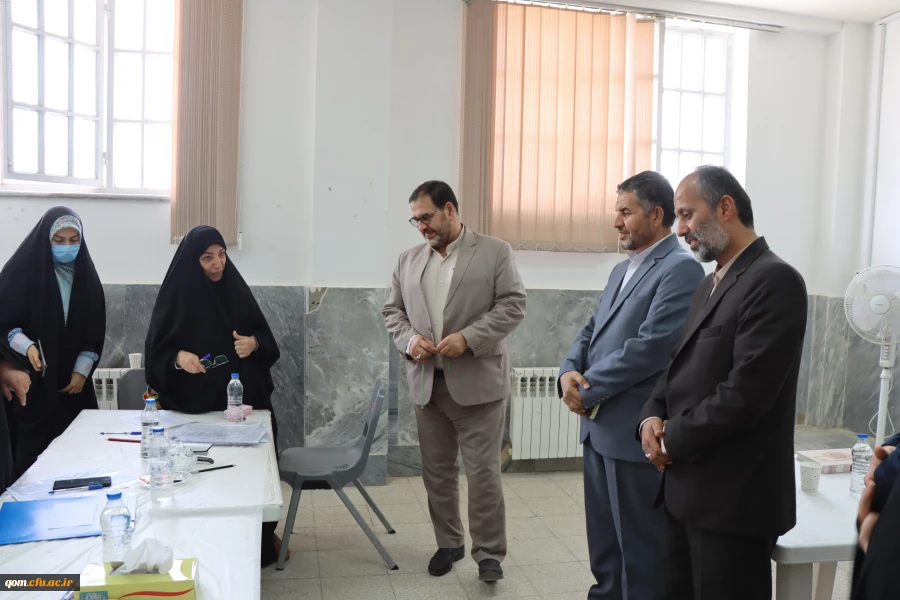 بازدید مدیرکل آموزش پرورش از فرآیند مصاحبه 5