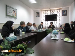 نخستین جلسه دکتر موسوی باهمکاران پردیس  3