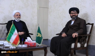 در ادامه فعالیت های دانشگاه فرهنگیان استان قم صورت گرفت

دیدار دکتر موسوی با آیت الله اعرافی عضو هیات امنای دانشگاه و امام جمعه قم