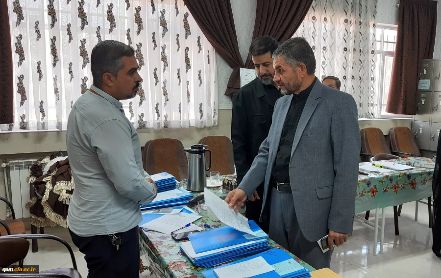 بازدید مدیرکل آموزش و پرورش استان قم از فرآیند مصاحبه قبول شدگان چند برابر ظرفیت دانشگاه فرهنگیان 4
