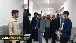 بازدید مدیرکل آموزش و پرورش استان قم از فرآیند مصاحبه قبول شدگان چند برابر ظرفیت دانشگاه فرهنگیان 9