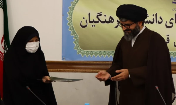 مراسم تودیع و معارفه سرپرستان پردیس خواهران ومرکز آموزش عالی شهید مدنی 6