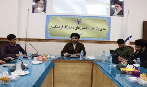 دیدار صمیمی اعضای بسیج دانشجویی خواهران و برادران پردیس های استان با دکتر موسوی مدیر امور پردیس های استان قم 4