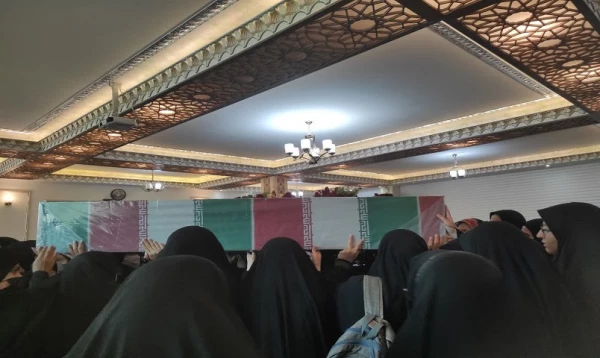 استقبال از شهید گمنام در پردیس حضرت معصومه(س) -قم 2