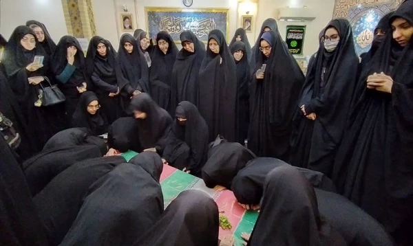 استقبال از شهید گمنام در پردیس حضرت معصومه(س) -قم 4