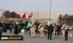 تشییع و تدفین شهید گمنام هشت سال دفاع مقدس در پردیس آیت الله طالقانی(ره) 3