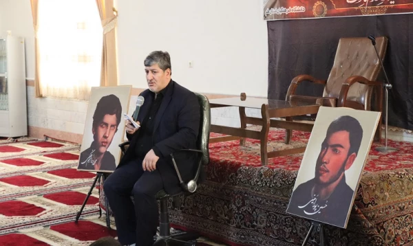 مراسم وداع با شهید گمنام در مرکز مدنی(ره) قم 3