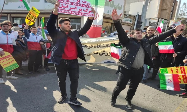 حضور پر شور دانشجومعلمان انقلابی دانشگاه فرهنگیان استان قم در راهپیمایی ۲۲ بهمن ۱۴۰۱ 3