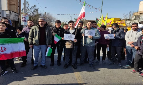 حضور پر شور دانشجومعلمان انقلابی دانشگاه فرهنگیان استان قم در راهپیمایی ۲۲ بهمن ۱۴۰۱ 4
