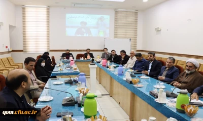 معارفه سهراب مقدمی به عنوان معاون هماهنگی مدیریت امور پردیس های استان قم