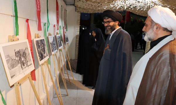 چهارمین سالگرد تدفین شهید گمنام در پردیس حضرت معصومه(س) 3