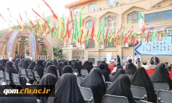 چهارمین سالگرد تدفین شهید گمنام در پردیس حضرت معصومه(س) 8