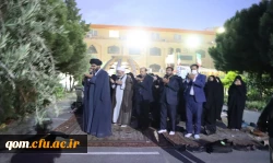 چهارمین سالگرد تدفین شهید گمنام در پردیس حضرت معصومه(س) 14