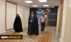حضور سرزده موسوی مدیر امور پردیس های استان در سرای دانشجویی پردیس خواهران 4