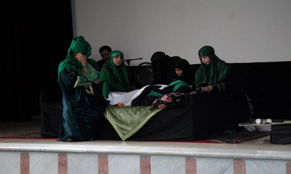 ویژه برنامه شبیه خوانی زندگانی حضرت زهرا سلام الله علیها به مناسبت ایام فاطمیه 5