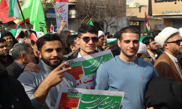 حضور پر شور و شعور دانشجومعلمان و کارکنان دانشگاه فرهنگیان استان قم در راهپیمائی یوم الله 22 بهمن  8