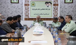 تجلیل مدیریت دانشگاه فرهنگیان استان قم از زحمات نیروهای فراجا استان در اجرای طرح نور (عفاف و حجاب) 3