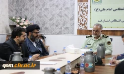 تجلیل مدیریت دانشگاه فرهنگیان استان قم از زحمات نیروهای فراجا استان در اجرای طرح نور (عفاف و حجاب) 4