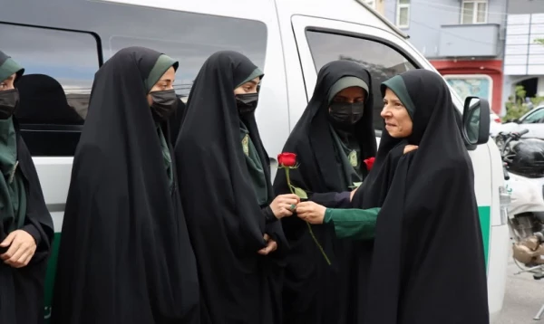 تجلیل مدیریت دانشگاه فرهنگیان استان قم از زحمات نیروهای فراجا استان در اجرای طرح نور (عفاف و حجاب) 6