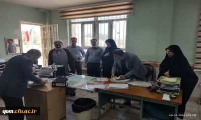 با حضور نمایندگان معاونت نظارت، ارزیابی و تضمین کیفیت دانشگاه فرهنگیان انجام شد

بازدید از اجرای پودمان مهارت آموزی در استان قم
