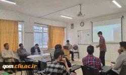  برگزاری مرحله استانی یازدهمین دوره جشنواره تدریس برتر دانشجومعلمان استان قم (برادران) 4