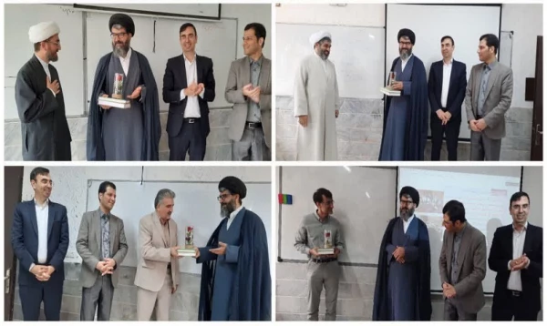 تقدیر از اعضای هیئت علمی و مأموران آموزشی 2
