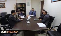 عقد تفاهم نامه همکاری دانشگاه فرهنگیان استان قم با جهاد دانشگاهی استان قم انجام شد 4