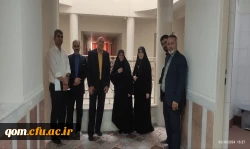بازدید مدیرکل سرمایه انسانی دانشگاه از مدیریت امور پردیس های دانشگاه فرهنگیان استان قم
 2