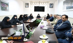 با ابلاغ دکتر موسوی محمد پناهی پاکیزه به سمت معاون توسعه و منابع پردیس حضرت معصومه (س) منصوب شد 3